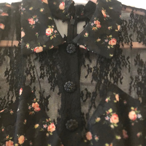 Anna Sui Rosebud Print Dress - Picture 3 of 11